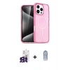 MARSİLYAN™- iPhone 16 Pro Max Kılıf Nova Asil Prime - Siyah Joko Magic 5D Cam + Bilvis Titan Kamera Lens - SH