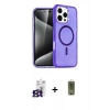 MARSİLYAN™- iPhone 16 Pro Max Kılıf Nova Asil Prime - Siyah Joko Magic 5D Hayalet Cam + Bilvis Titan Kamera Lens - TMGI