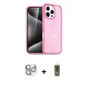 MARSİLYAN™- iPhone 16 Pro Max Kılıf Nova Asil Prime - Siyah Joko Magic 5D Hayalet Cam + Pers Alüminyum Kamera Lens - GS