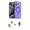 MARSİLYAN™- iPhone 16 Pro Max Kılıf Nova Asil Prime - Siyah Joko Magic 5D Hayalet Cam + Raze Metal Kamera Lens - NLGY