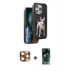 MARSİLYAN™- iPhone 16 Pro Max Kılıf Nova Form Koleksiyonu - Siyah 360 Mat Full Body Arka Koruyucu + Pers Alüminyum Kamera Lens - CLTM