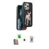 MARSİLYAN™- iPhone 16 Pro Max Kılıf Nova Form Koleksiyonu - Siyah Bilvis 3D Cam Ekran Koruyucu + Raze Metal Kamera Lens - CLTM