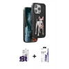 MARSİLYAN™- iPhone 16 Pro Max Kılıf Nova Form Koleksiyonu - Siyah Bilvis 3X AR HD Cam Ekran Koruyucu + Bilvis Titan Kamera Lens - SH