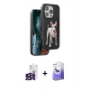 MARSİLYAN™- iPhone 16 Pro Max Kılıf Nova Form Koleksiyonu - Siyah Bilvis 5in1 5D Magic Hayalet Cam Ekran Koruyucu + Bilvis Titan Kamera Lens - SH
