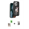 MARSİLYAN™- iPhone 16 Pro Max Kılıf Nova Form Koleksiyonu - Siyah Bilvis Hayalet Cam Ekran Koruyucu + Raze Metal Kamera Lens - NLGY