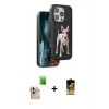 MARSİLYAN™- iPhone 16 Pro Max Kılıf Nova Form Koleksiyonu - Siyah Buffer Cam Ekran Koruyucu + Raze Metal Kamera Lens - NLGY