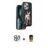 MARSİLYAN™- iPhone 16 Pro Max Kılıf Nova Form Koleksiyonu - Siyah Buffer Cam Ekran Koruyucu + Pers Alüminyum Kamera Lens - GI