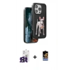 MARSİLYAN™- iPhone 16 Pro Max Kılıf Nova Form Koleksiyonu - Siyah Buffer Hayalet Cam Ekran Koruyucu + Siyah Bilvis Titan Kamera Lens