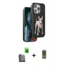 MARSİLYAN™- iPhone 16 Pro Max Kılıf Nova Form Koleksiyonu - Siyah Joko Magic 5D Hayalet Cam + Raze Metal Kamera Lens - SH