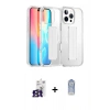 MARSİLYAN™- iPhone 16 Pro Max Kılıf Nova Işık Koleksiyonu - Siyah Joko Magic 5D Cam + Bilvis Titan Kamera Lens - TMGI