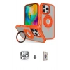 MARSİLYAN™- iPhone 16 Pro Max Kılıf Nova Minimal Serisi - Siyah Bilvis 3D Cam Ekran Koruyucu + Pers Alüminyum Kamera Lens - GI