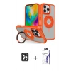 MARSİLYAN™- iPhone 16 Pro Max Kılıf Nova Minimal Serisi - Siyah Bilvis 3X AR HD Cam Ekran Koruyucu + PVD Metal Kamera Lens - SH