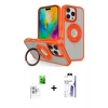MARSİLYAN™- iPhone 16 Pro Max Kılıf Nova Minimal Serisi - Siyah Bilvis 3X AR HD Cam Ekran Koruyucu + Raze Metal Kamera Lens - BZ