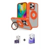 MARSİLYAN™- iPhone 16 Pro Max Kılıf Nova Minimal Serisi - Siyah Bilvis 5in1 5D Magic Hayalet Cam Ekran Koruyucu + Bilvis Titan Kamera Lens - TMGI