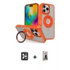 MARSİLYAN™- iPhone 16 Pro Max Kılıf Nova Minimal Serisi - Siyah Bilvis Hayalet Cam Ekran Koruyucu + PVD Metal Kamera Lens - SH