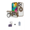 MARSİLYAN™- iPhone 16 Pro Max Kılıf Nova Minimal Serisi - Siyah Joko Magic 5D Cam + Bilvis Titan Kamera Lens - GS