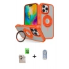 MARSİLYAN™- iPhone 16 Pro Max Kılıf Nova Minimal Serisi - Siyah Joko Magic 5D Cam + Natural Grey Raze Metal Kamera Lens