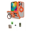 MARSİLYAN™- iPhone 16 Pro Max Kılıf Nova Minimal Serisi - Siyah Joko Magic 5D Hayalet Cam + Raze Metal Kamera Lens - CLTM
