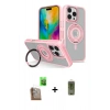 MARSİLYAN™- iPhone 16 Pro Max Kılıf Nova Minimal Serisi - Siyah Joko Magic 5D Hayalet Cam + Raze Metal Kamera Lens - CLTM
