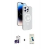 MARSİLYAN™- iPhone 16 Pro Max Kılıf Nova Modern Prime - Şeffaf Pasifik Cam Ekran Koruyucu + Bilvis Titan Kamera Lens - TMGI