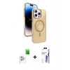 MARSİLYAN™- iPhone 16 Pro Max Kılıf Nova Modern Prime - Siyah Bilvis 3X AR HD Cam Ekran Koruyucu + Raze Metal Kamera Lens - BZ