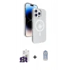 MARSİLYAN™- iPhone 16 Pro Max Kılıf Nova Modern Prime - Siyah Joko Magic 5D Cam + Bilvis Titan Kamera Lens - GS