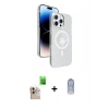 MARSİLYAN™- iPhone 16 Pro Max Kılıf Nova Modern Prime - Siyah Joko Magic 5D Cam + Raze Metal Kamera Lens - NLGY