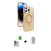 MARSİLYAN™- iPhone 16 Pro Max Kılıf Nova Modern Prime - Siyah Joko Magic 5D Cam + Raze Metal Kamera Lens - NLGY