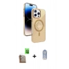 MARSİLYAN™- iPhone 16 Pro Max Kılıf Nova Modern Prime - Siyah Joko Magic 5D Cam + Raze Metal Kamera Lens - CLTM