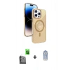 MARSİLYAN™- iPhone 16 Pro Max Kılıf Nova Modern Prime - Siyah Joko Magic 5D Cam + Raze Metal Kamera Lens - SH