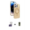 MARSİLYAN™- iPhone 16 Pro Max Kılıf Nova Modern Prime - Siyah Joko Magic 5D Hayalet Cam + Bilvis Titan Kamera Lens - TMGI