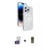 MARSİLYAN™- iPhone 16 Pro Max Kılıf Nova Modern Prime - Siyah Joko Magic 5D Hayalet Cam + Bilvis Titan Kamera Lens - TMGI