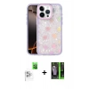 MARSİLYAN™- iPhone 16 Pro Max Kılıf Odak Prime - Şeffaf 360 Full Body Arka Koruyucu + Raze Metal Kamera Lens - BZ