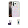 MARSİLYAN™- iPhone 16 Pro Max Kılıf Odak Prime - Şeffaf Pasifik Cam Ekran Koruyucu + Bilvis Titan Kamera Lens - SH