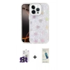 MARSİLYAN™- iPhone 16 Pro Max Kılıf Odak Prime - Şeffaf Pasifik Cam Ekran Koruyucu + Bilvis Titan Kamera Lens - SH