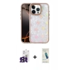 MARSİLYAN™- iPhone 16 Pro Max Kılıf Odak Prime - Şeffaf Pasifik Cam Ekran Koruyucu + Bilvis Titan Kamera Lens - SH