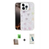 MARSİLYAN™- iPhone 16 Pro Max Kılıf Odak Prime - Şeffaf Pasifik Cam Ekran Koruyucu + Raze Metal Kamera Lens - CLTM