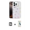 MARSİLYAN™- iPhone 16 Pro Max Kılıf Odak Prime - Şeffaf Pasifik Cam Ekran Koruyucu + PVD Metal Kamera Lens - GS