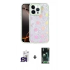 MARSİLYAN™- iPhone 16 Pro Max Kılıf Odak Prime - Siyah 360 Mat Full Body Arka Koruyucu + Bilvis Titan Kamera Lens - TMGI