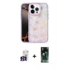 MARSİLYAN™- iPhone 16 Pro Max Kılıf Odak Prime - Siyah 360 Mat Full Body Arka Koruyucu + Bilvis Titan Kamera Lens - TMGI