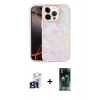 MARSİLYAN™- iPhone 16 Pro Max Kılıf Odak Prime - Siyah 360 Mat Full Body Arka Koruyucu + Bilvis Titan Kamera Lens - TMGI