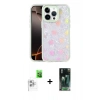 MARSİLYAN™- iPhone 16 Pro Max Kılıf Odak Prime - Siyah 360 Mat Full Body Arka Koruyucu + Raze Metal Kamera Lens - BZ