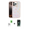 MARSİLYAN™- iPhone 16 Pro Max Kılıf Odak Prime - Siyah 360 Mat Full Body Arka Koruyucu + Raze Metal Kamera Lens - BZ