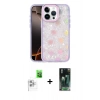 MARSİLYAN™- iPhone 16 Pro Max Kılıf Odak Prime - Siyah 360 Mat Full Body Arka Koruyucu + Raze Metal Kamera Lens - BZ