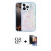 MARSİLYAN™- iPhone 16 Pro Max Kılıf Odak Prime - Siyah 3D Antistatik Mat Seramik Nano Ekran Koruyucu + Pers Alüminyum Kamera Lens - GS