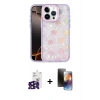 MARSİLYAN™- iPhone 16 Pro Max Kılıf Odak Prime - Siyah 3D Antistatik Mat Seramik Nano Ekran Koruyucu + Bilvis Titan Kamera Lens - SH
