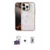 MARSİLYAN™- iPhone 16 Pro Max Kılıf Odak Prime - Siyah Bilvis 3D Cam Ekran Koruyucu + Siyah Bilvis Titan Kamera Lens