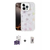 MARSİLYAN™- iPhone 16 Pro Max Kılıf Odak Prime - Siyah Bilvis 3D Cam Ekran Koruyucu + Siyah Bilvis Titan Kamera Lens