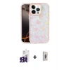 MARSİLYAN™- iPhone 16 Pro Max Kılıf Odak Prime - Siyah Bilvis 3D Cam Ekran Koruyucu + Siyah Bilvis Titan Kamera Lens