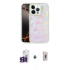 MARSİLYAN™- iPhone 16 Pro Max Kılıf Odak Prime - Siyah Bilvis 3D Cam Ekran Koruyucu + Siyah Bilvis Titan Kamera Lens